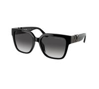 Michael Kors KARLIE 0MK2170U 30058G Kunststoff Panto Schwarz/Schwarz Sonnenbrille, Sunglasses Schwarz/Schwarz Mittel
