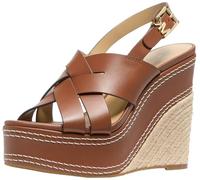 Michael Kors Damen Nora Heeled Shoes, Luggage, 38 EU