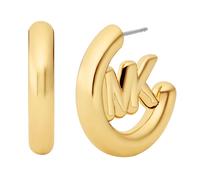 Paar Creolen MICHAEL KORS "Schmuck Geschenk Metall Ohrringe PREMIUM", silber (gelbgoldfarben, metallfarben), Ohrringe, Damen, Metall (59470101-0) gelbgoldfarben, metallfarben