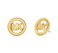 Paar Ohrstecker MICHAEL KORS "Schmuck Geschenk Metall Ohrringe PREMIUM", silber (gelbgoldfarben, metallfarben), Ohrringe, Damen, ohne Zirkonia, Metall, wahlweise mit oder ohne Zirkonia (86635313-0) ge