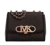 Michael Kors Damen Parker MD Conv Chain Shldr Bag, Brown/Blk