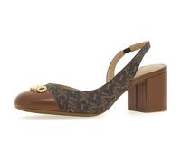 Michael Kors Damen Perla Flex Toe Cap Pump Heeled Shoes, BRN Luggage, 39.5 EU
