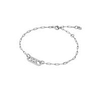 Michael Kors Damen Premium MK Statement Link Sterling Silber Pavé Empire Gliederkettenarmband, MKC1656CZ040