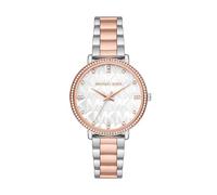 Michael Kors Damen Pyper Uhr, Quarzwerk mit DREI Zeigern, mit Edelstahl- oder Legierungsarmband