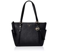Michael Kors Damen Rhea Handtasche, Schwarz, M EU
