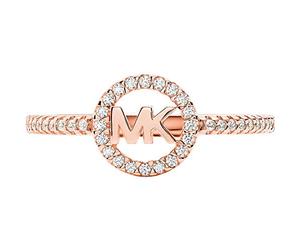 Michael Kors Damen-Ring aus 925er Sterlingsilber MKC1250AN791, Einheitsgröße, Metall, Kein Edelstein
