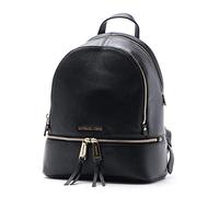 Michael Kors Rhea Zip Rucksack schwarz, Leder, Damen, 9L