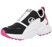 MICHAEL KORS Damen SAMI Zip Trainer Sneaker, Deep Fuchsia Multi W Sh Rhodium, 40 EU