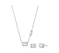 Michael Kors Damen-Schmuckset aus Halbedelstein mit Halskette und Ohrringen