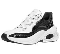 Michael Kors Damen Toni Sneaker, Schwarz/Opticwht, 39 EU