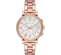Michael Kors Damen Uhr Analog Quarz mit Edelstahl Armband MK6576