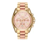 Michael Kors Damenuhr Analog Chronograph mit Edelstahlarmband MK6359