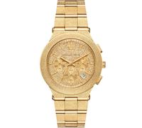 Chronograph MICHAEL KORS "BILLIE", gold (gelbgoldfarben), Armbanduhren, Damen, Quarzuhr, Armbanduhr, Damenuhr, Herrenuhr, Edelstahlarmband, analog (24695848-0) gelbgoldfarben