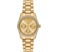 Quarzuhr MICHAEL KORS "LEXINGTON", gelbgoldfarben, goldfarben, Armbanduhren, Damen, Quarzuhr, Armbanduhr, Damenuhr, Edelstahlarmband, analog, Tag, Wochentag (78964563-0) gelbgoldfarben, goldfarben