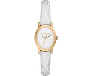Michael Kors Damenuhr Edelstahl weiß Damen