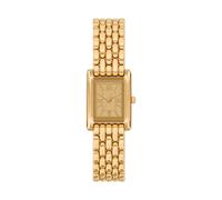 Quarzuhr MICHAEL KORS "ESSEX", gelbgoldfarben, Armbanduhren, Damen, Quarzuhr, Armbanduhr, Damenuhr, Edelstahlarmband, analog (19932843-0) gelbgoldfarben