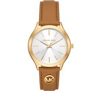MICHAEL KORS Damen Analog Quarz Uhr mit Leder Armband MK7543