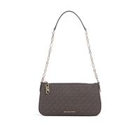 Michael Kors Empire Medium Schultertasche dunkelbraun, Canvas, Damen