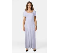 Michael Kors Empire Scoop Neck Short Sleeve Maxi Dress In White Größe: XL | Maxikleider Outlet | Damen | Weiß