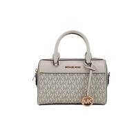 Michael Kors Extra Small Duffle Travel - Leather/Coated Canvas Cross Body Bag