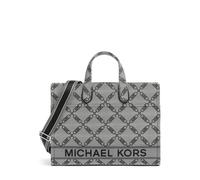 MK Shopper Gigi Large Aus Jacquard Mit Empire-Logomuster - Natur - Michael Kors