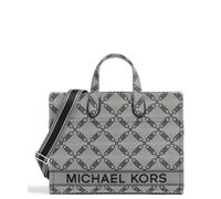 MK Shopper Gigi Large Aus Jacquard Mit Empire-Logomuster - Natur - Michael Kors