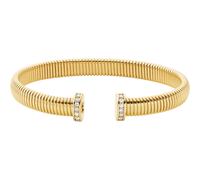 Michael Kors MKJ8624710 Damen Armreif Messing Gold weiß Zirkonia