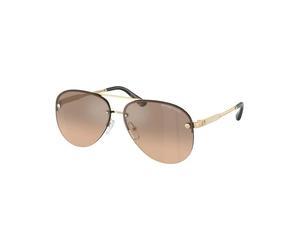 Michael Kors Goldfarbene Metall-Sonnenbrille Einheitsgröße