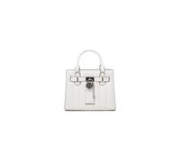 Michael Kors Hamilton Kleine Satchel Weiß Einheitsgröße