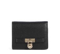 Michael Kors Hamilton Moderne Small Geldbörse schwarz, genarbtes Rindsleder, Damen