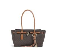 Michael Kors Hamilton Small Schultertasche dunkelbraun, Lederimitat, Damen