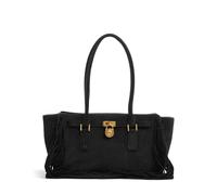 Michael Kors Hamilton Moderne Small Schultertasche schwarz, Rauleder, Damen