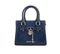 Michael Kors Hamilton XS Kleine Umhängetasche aus Leder, navy
