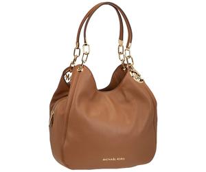 Michael Kors Handtasche Lillie Large Chain Shoulder Tote MK Signature Luggage Damen