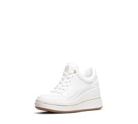 37 MICHAEL KORS EMMY WEDGE WEISSER SNEAKER