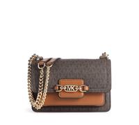 Michael Kors Heather Umhängetasche dunkelbraun, Canvas, Damen
