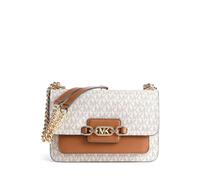 Michael Kors Heather Umhängetasche elfenbein/braun, Canvas, Damen
