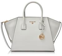 Michael Kors Henkeltasche Avril Large Leather Top-zip, Optic White