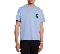 MK Grafik-T-Shirt Aus Baumwolle Mit Logo - Blau - Michael Kors