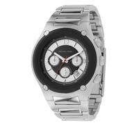 Michael Kors Herrenuhr Quartz Silber Schwarz Einheitsgröße