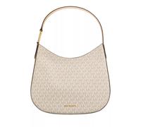 Michael Kors Kensington Beuteltasche elfenbein/braun, Lederimitat, Damen