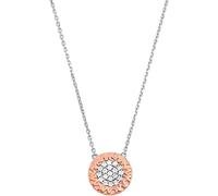 Michael Kors - Hochwertige Sterling Silber Halskette in Roségold und Silber für Damen MKC1587AN931