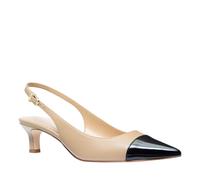 Michael Kors Hohe Schuhe - Amara Toe Cap Sling Pump - Gr. 38 (EU) - in Beige - für Damen