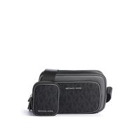 Michael Kors Hudson Umhängetasche schwarz/grau, Canvas, Herren