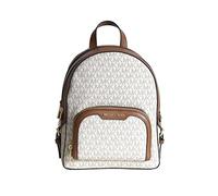 Michael Kors Jaycee Logo Backpack (Vanilla)