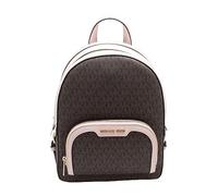 Michael Kors Jaycee Medium Logo Rucksack (Powder Blush) 35S2G8TB2B-424, Braun Rosa