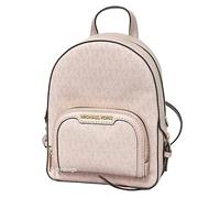Michael Kors Jaycee XS Mini Convertible Rucksack MK Signature Crossbody (Powder Blush), Powder Blush