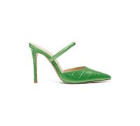 Michael Kors Jessa Heeled Mule With Strap Detail In Green Größe: 39 | Pantoletten Outlet | Damen | Grün