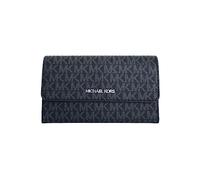 Michael Kors Jet Set Damen Reisebrieftasche groß dreifach klappbar, PVC schwarz 2018., Medium, Klassisch