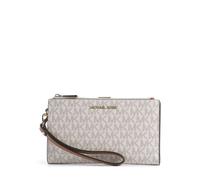 Michael Kors Jet Set Double Zip Wristlet Vanilla One Size
